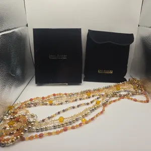 Vintage Joan Rivers, 4 strand 42 inch. Necklace.