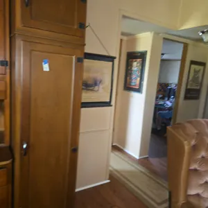 The vintage curtis woodworking wooden upright pantry cabinet