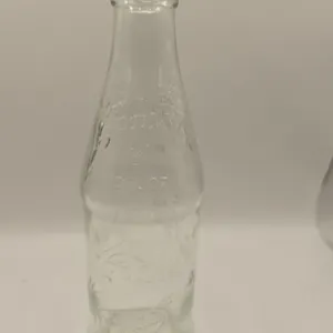 Vintage Crass glass beverage bottle