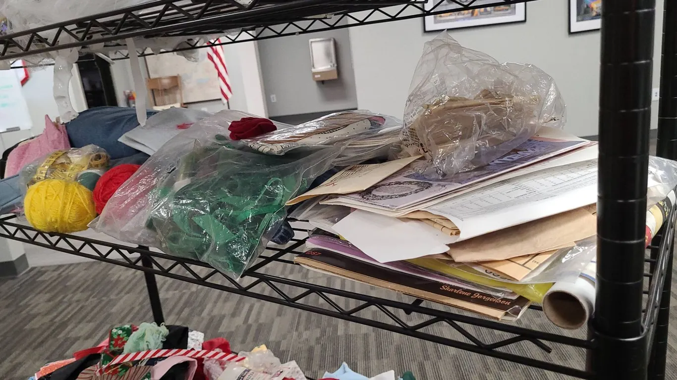 Textile and Craft Materials, Old Navy Denim, Sewing Patterns, and DIY Supplies from 3rd Shelf, 3rd C