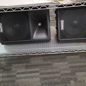 Sima XL-SPI0 Active Speaker Systems, 10" Woofer, 1.35" Horn, Bottom Shelf of 2nd Cart, 240W, Multipl