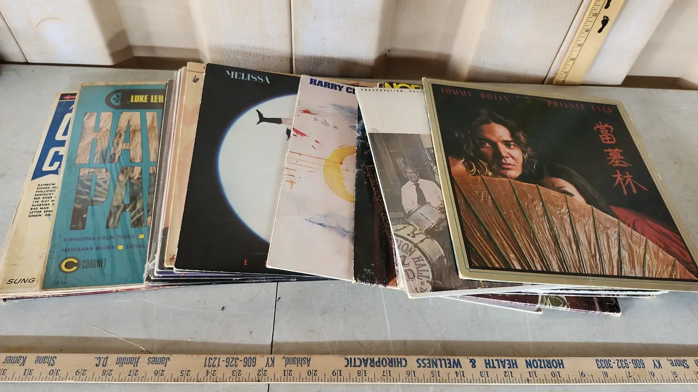 24 Assorted Records, See Photos For Artists/Titles