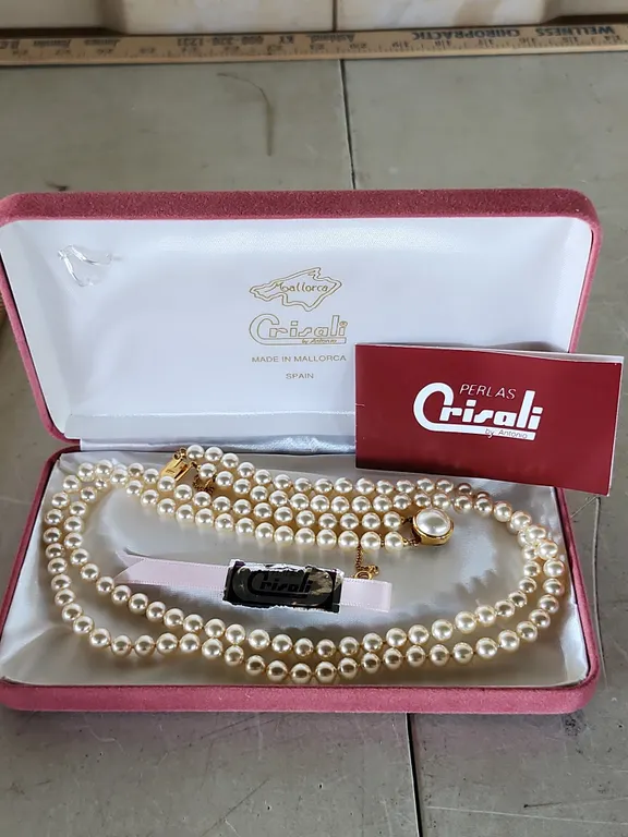 Crisali Made In Mallorca Spain Necklace