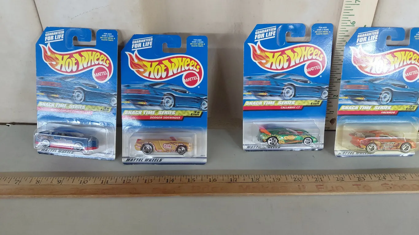 2000 Hot Wheels Snack Time Series 1-4