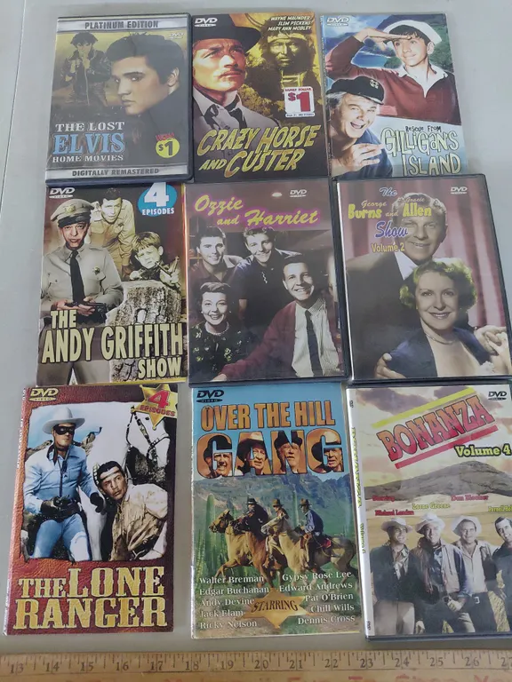 9 Assorted Movies On DVD, See Photos For Titles