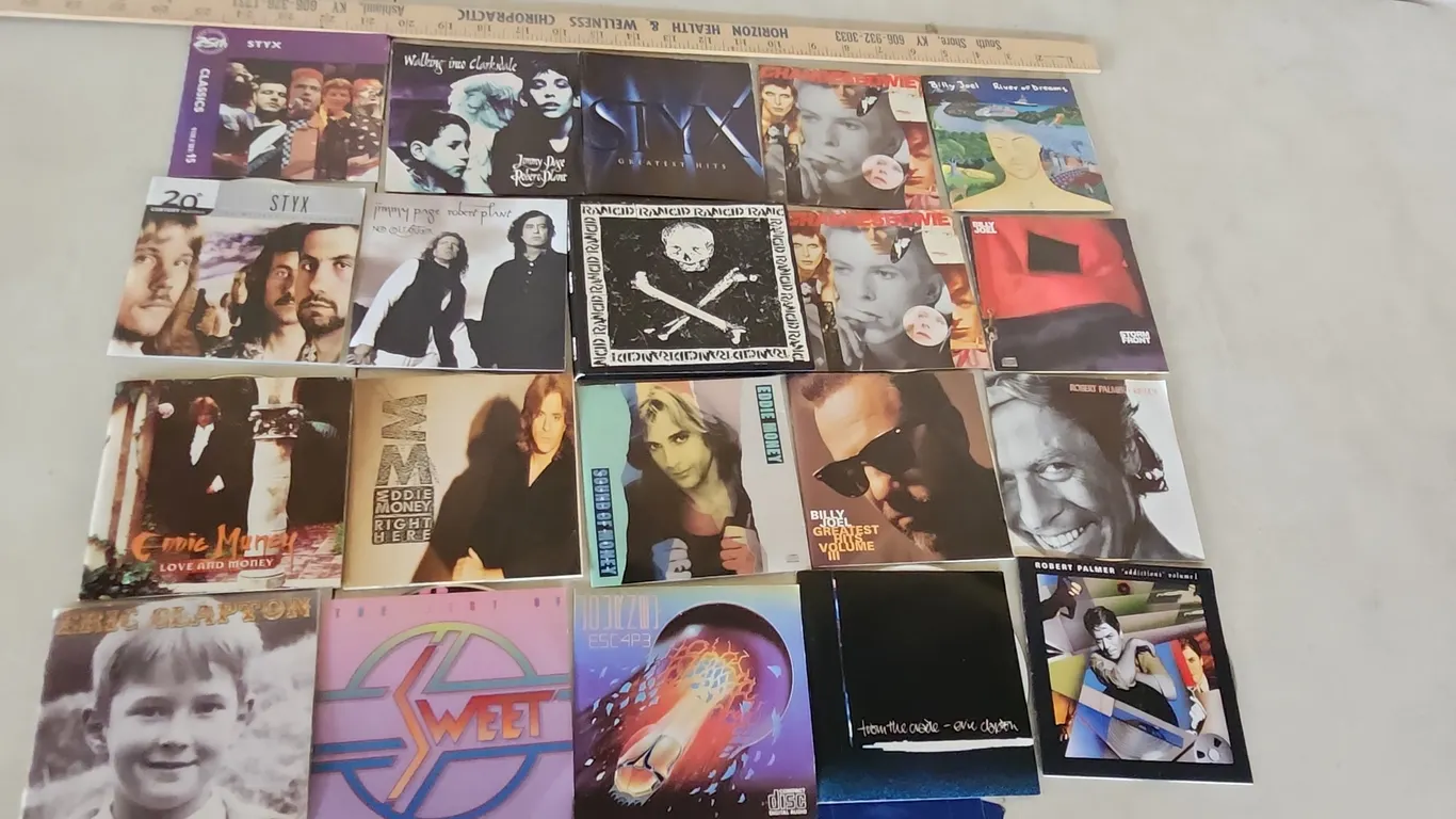 20 Assorted CDs, See Photos For Titles (No Cases)