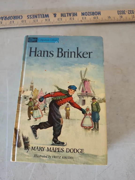 1963 Companion Library 2 In 1 Book-Hans Brinker By Mary Mapes Dodge & Heidi By Johanna Spryi