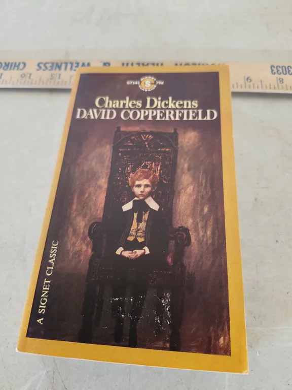 1962 Charles Dickens David Copperfield Paperback Book