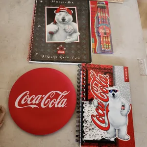 Coca Cola Notebook, Planner, Pencils, & Mouse Pad