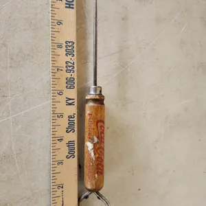 Vintage Coca Cola Ice Pick/Bottle Opener 10.25" Long
