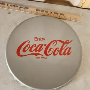 Coca Cola Plastic Cap/Tray 11.75"