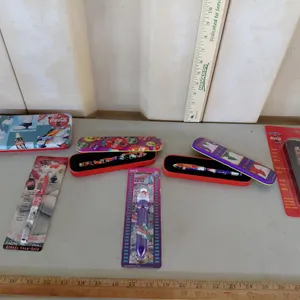 Assorted Coca Cola Collector Pens & Tins