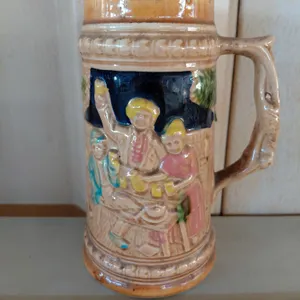 Vintage Japan Stein 7.25" Tall