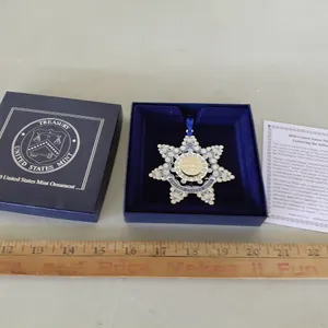 2020 Nickel Treasury United States Mint Ornament W/Box & Paper