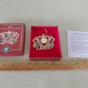 2021 United States Mint Quarter Ornament W/Box