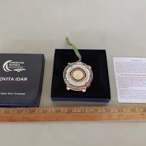 American Women Quarters Jovita Idar United States Mint Ornament W/Box & Paper
