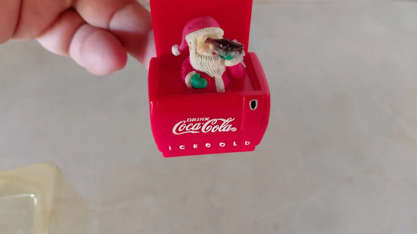 1994 Coca Cola Ornament "Now You Don't" In Box