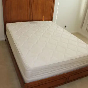 Queen Bed & Mattress Set
