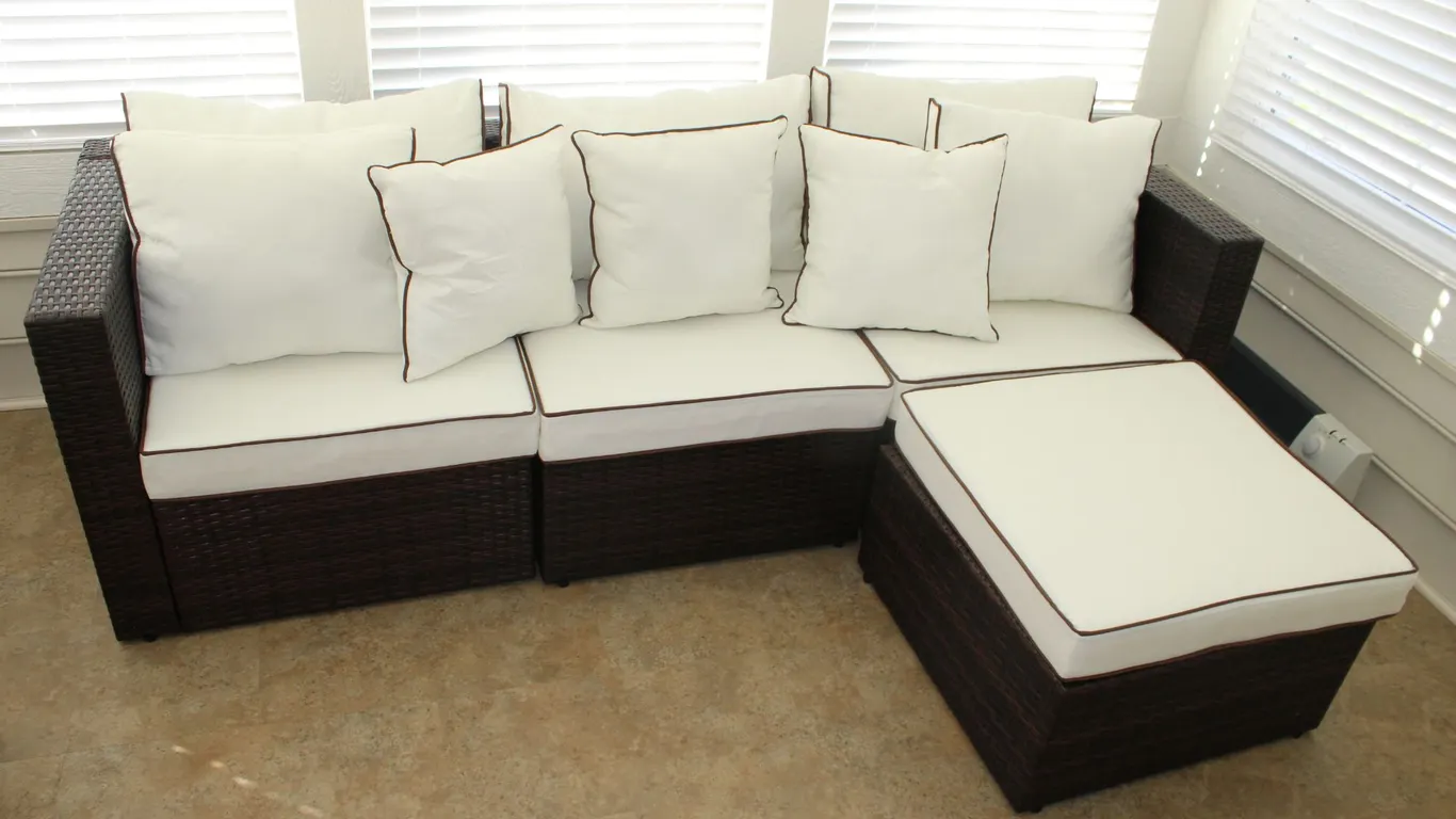 Wicker Patio Sectional