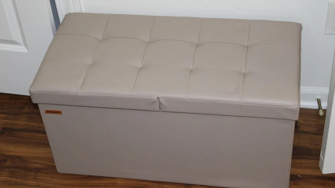 SONGMICS Storage Bench