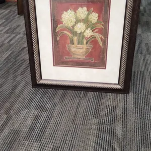 Framed "Pacific Centerpiece" Floral Print by Joyce Combs for Target Global Home Pacific Rim Series,