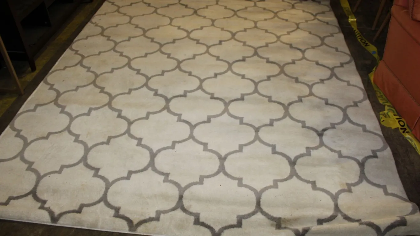 King Collection Trellis Area Rug