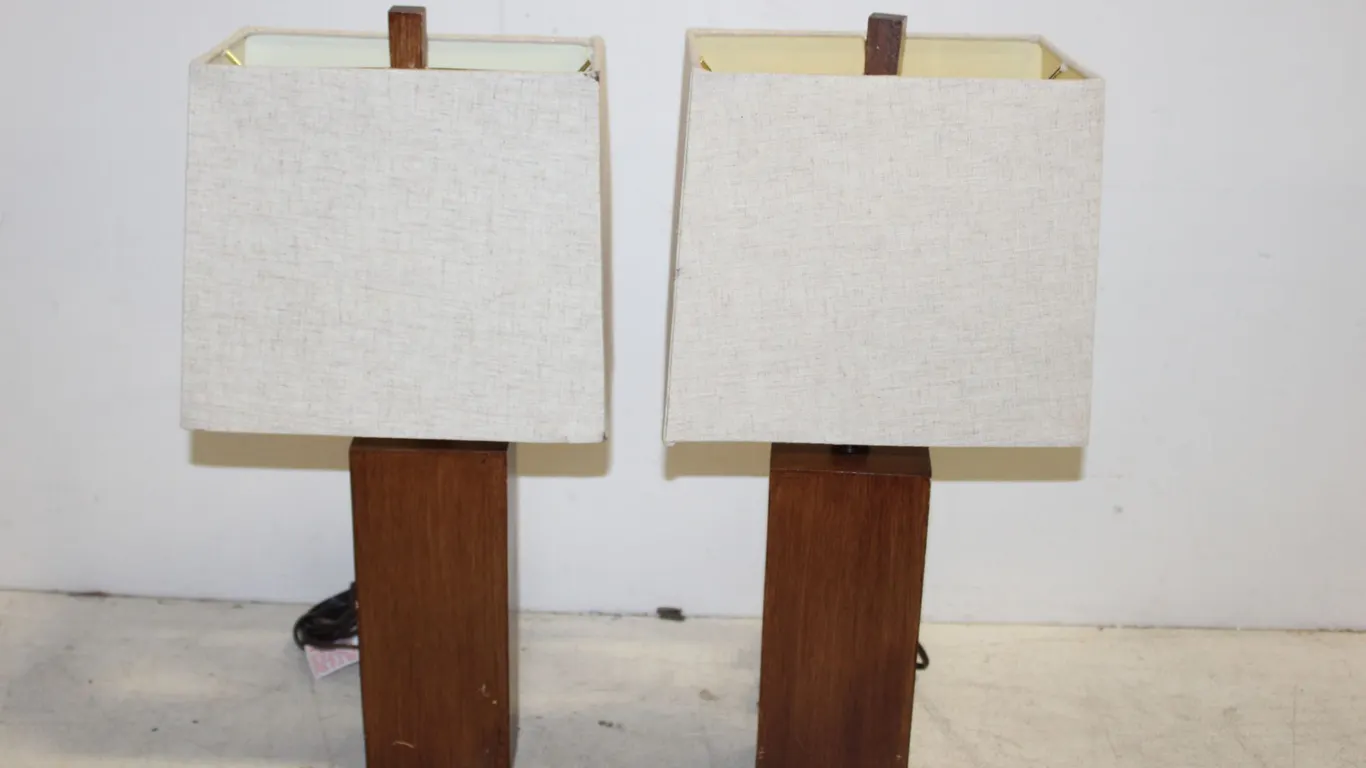 Wooden Table Lamps