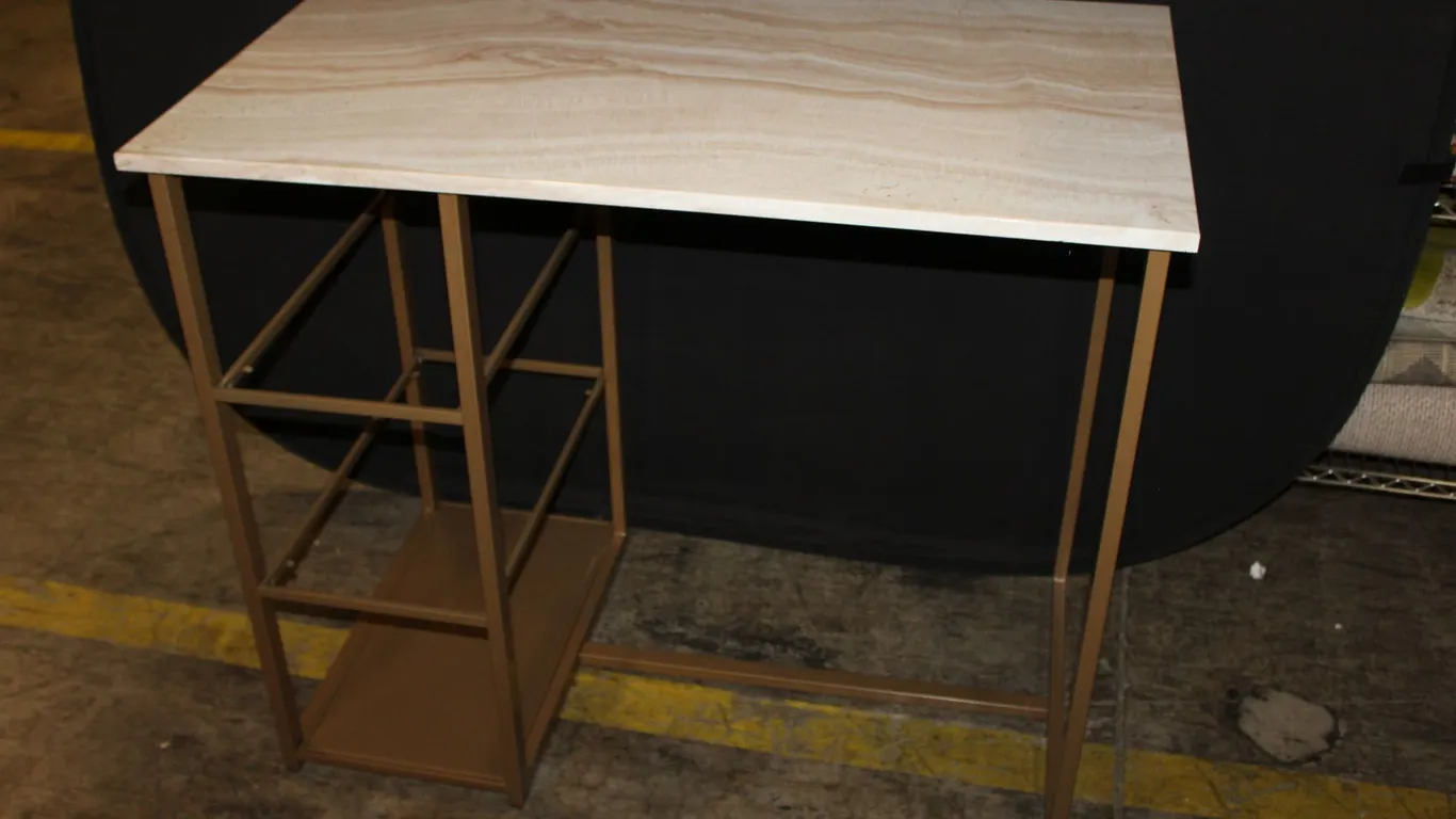 Marbleized Desk