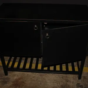 Black Console Cabinet