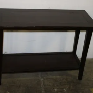 Dark Wood Console Table