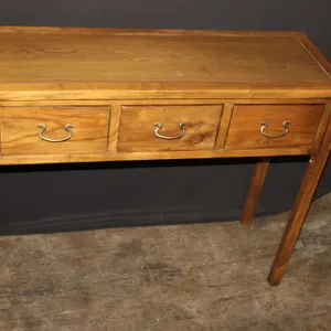 Rustic Wood Console Table