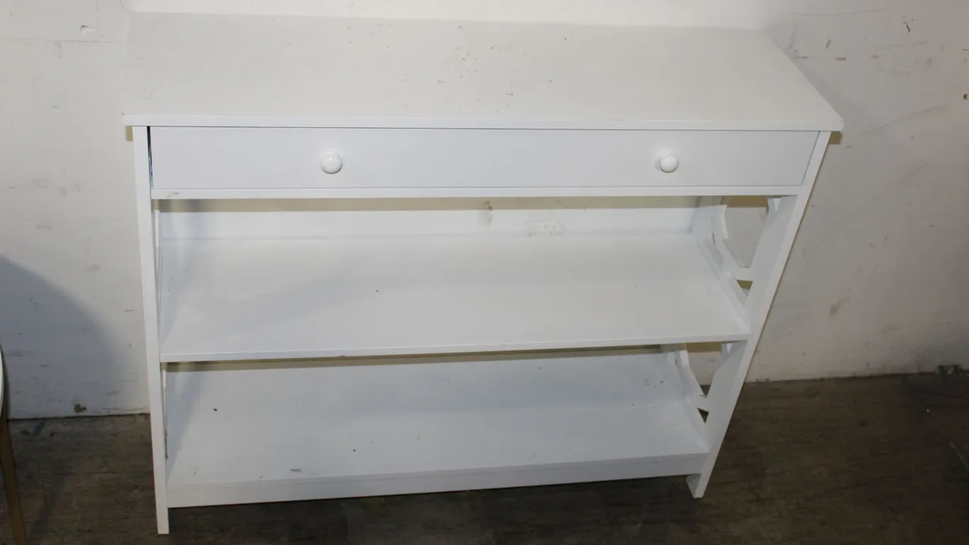White Console Table