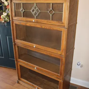 Oak Barrister Bookcase