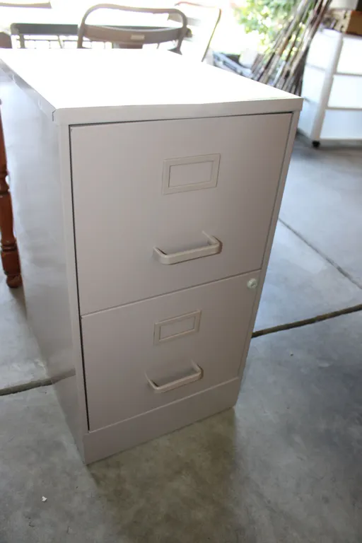 Two Drawer File Cabinet