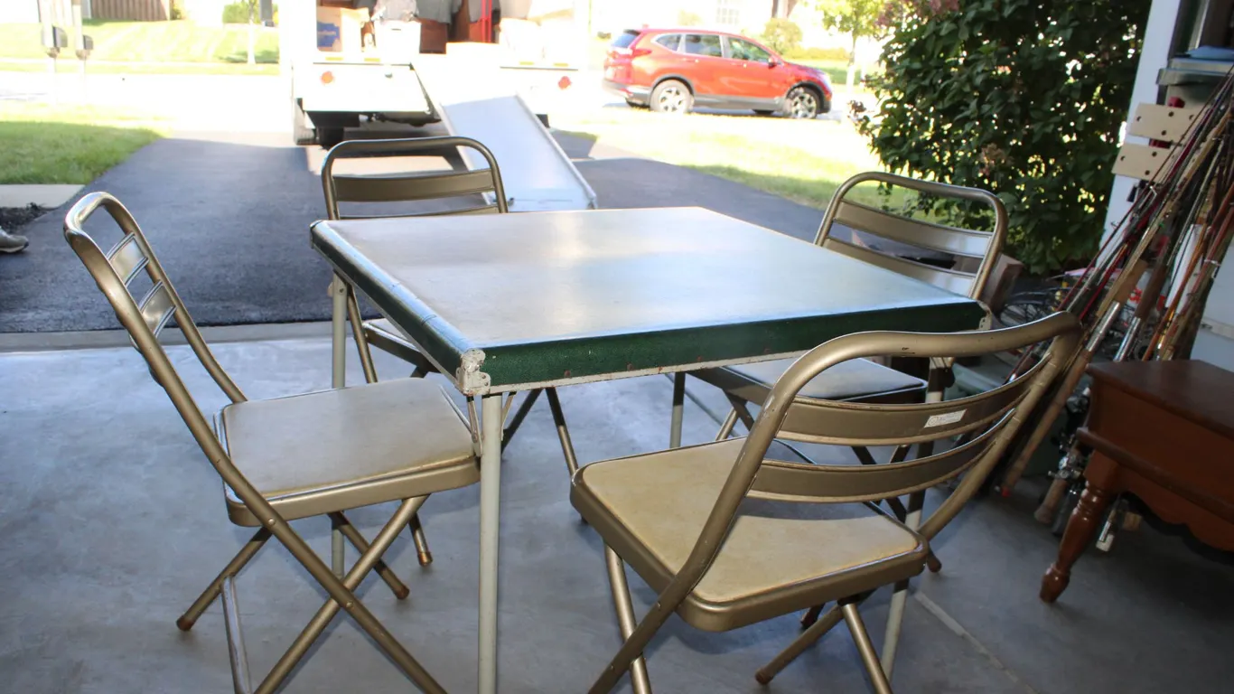 Folding Card Table & Chairs