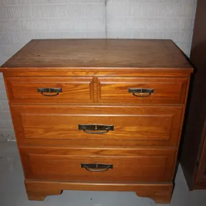 Oak Three-Drawer Chest