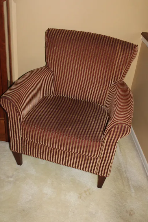 Striped Armchair