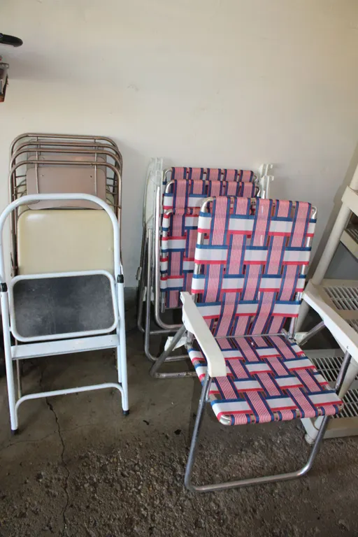 Folding Chairs & Step Stool