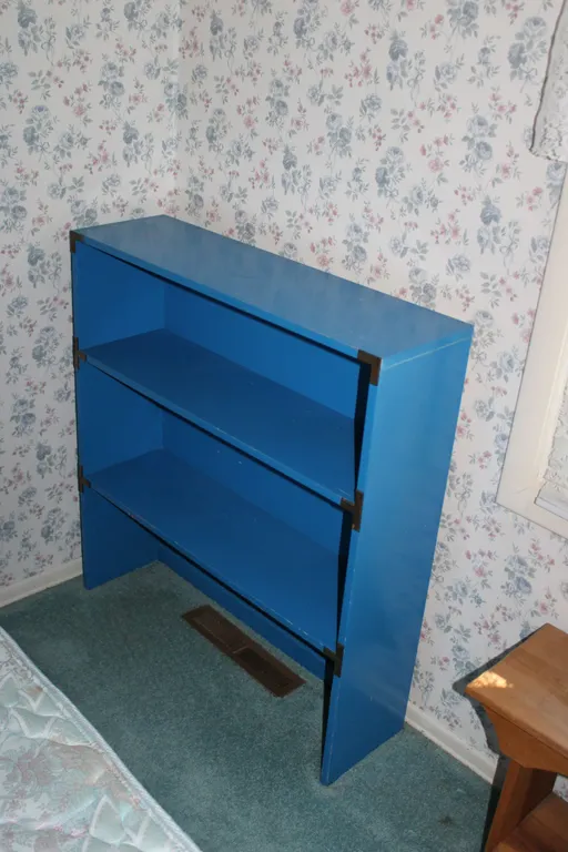 Blue Bookcase