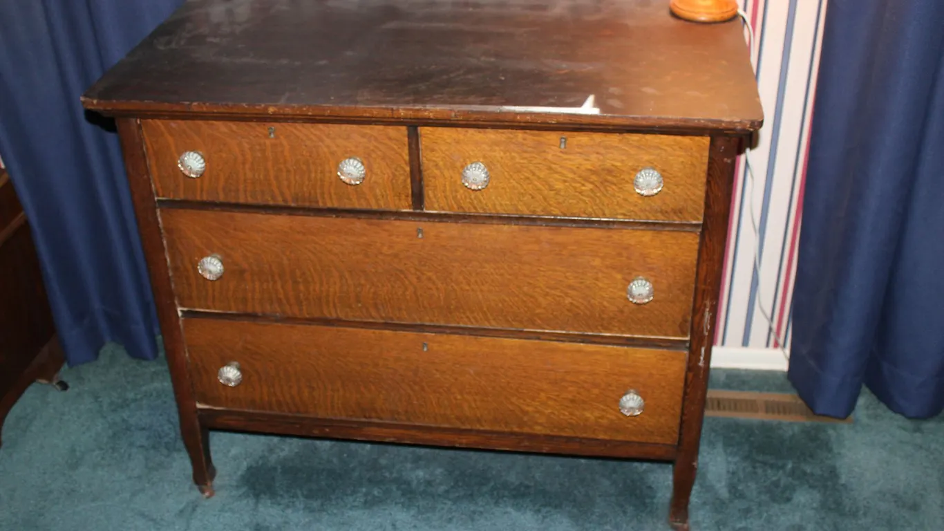 Antique Oak Dresser