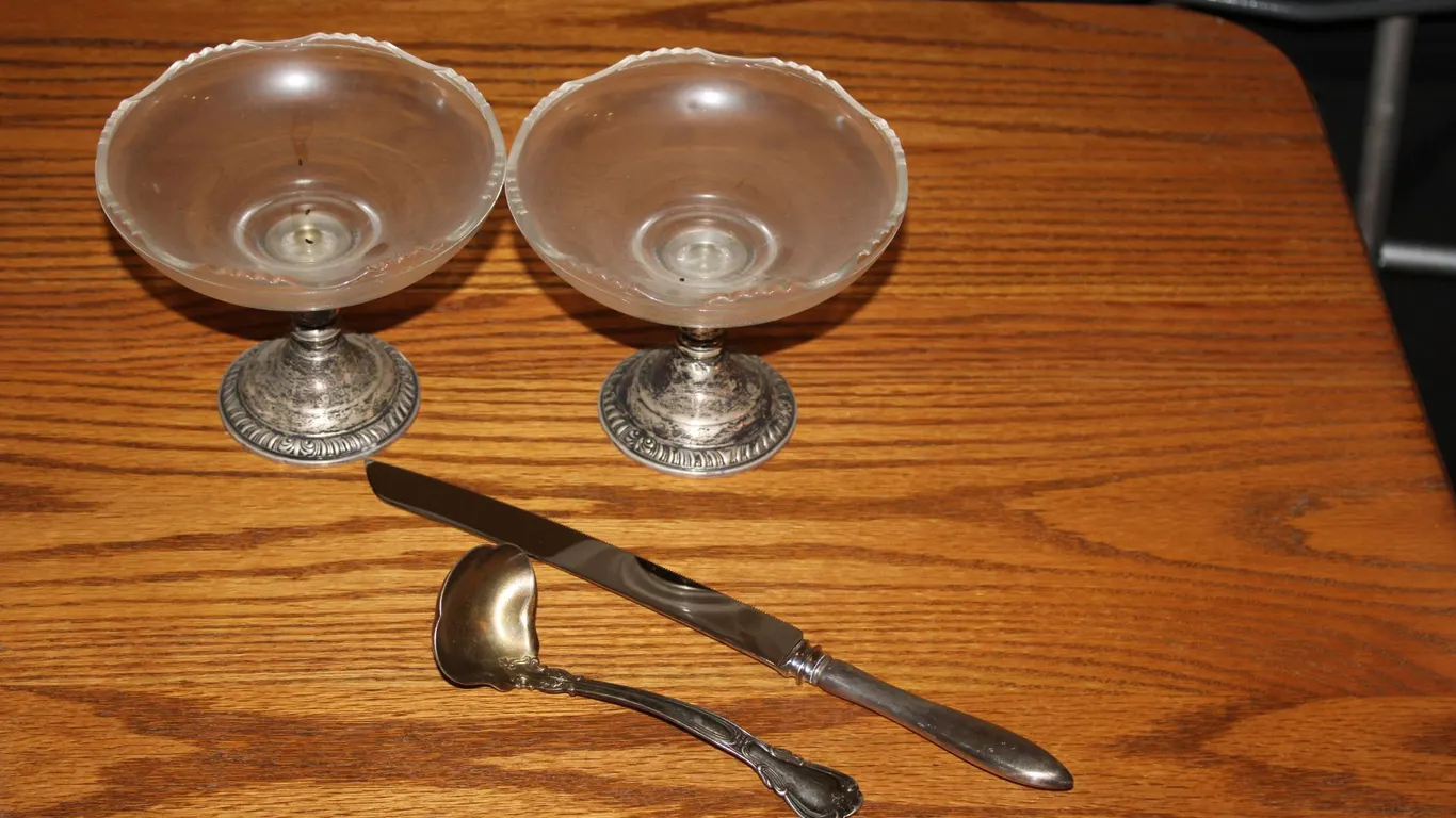 Glass and Sterling Compotes & Serving Pieces