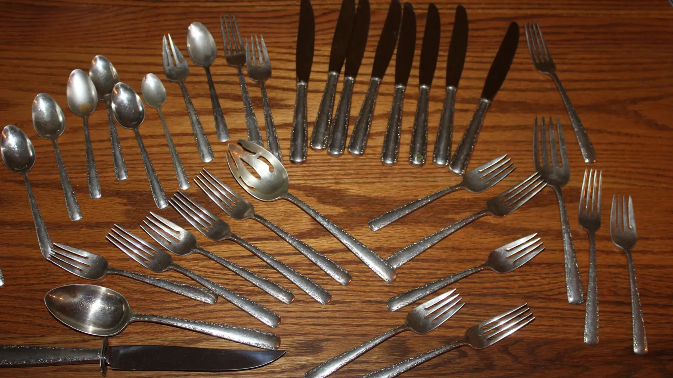 Gorham Camellia Sterling Silver Flatware Set