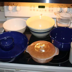 Bowls, Pitcher & Crock