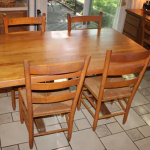Mid-Century Dining Table & Chairs