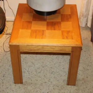 Parquet End Table
