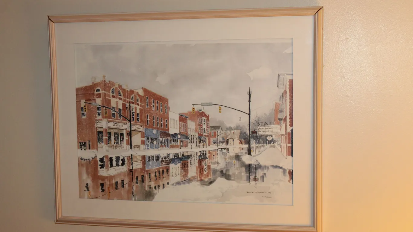 Dick Weiser City Street Print