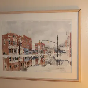 Dick Weiser City Street Print