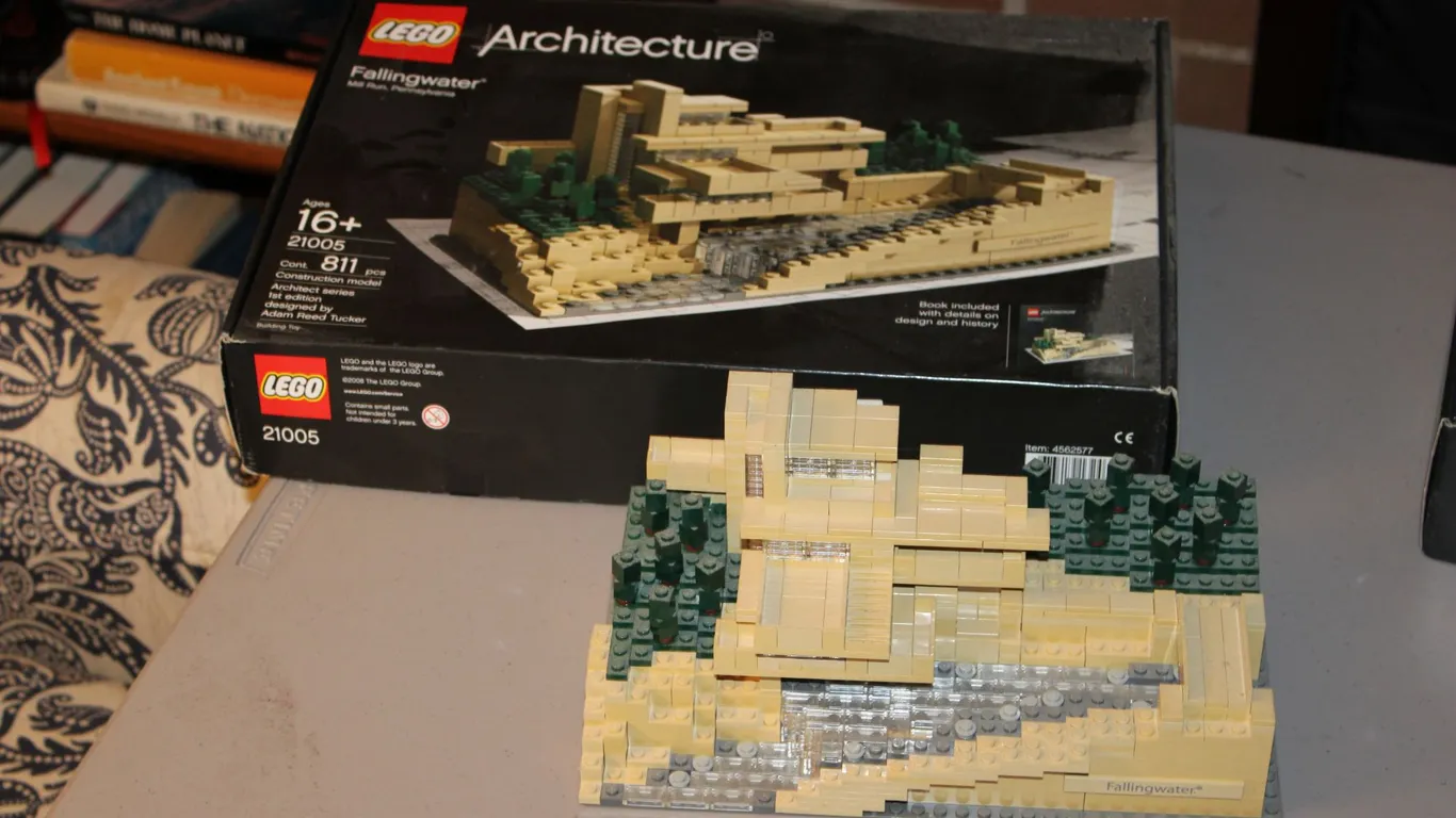 LEGO Fallingwater Model