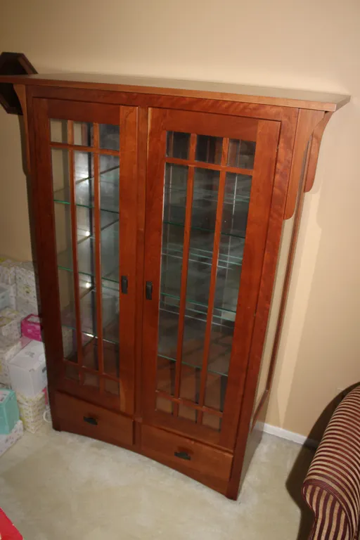Mission Display Cabinet