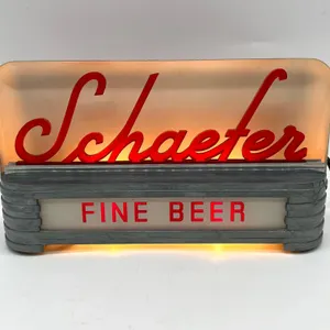 Schaefer Beer Lighted Sign
